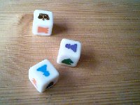 Heraldic Chess Dice