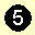 circle with a 5