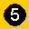 circle with a 5