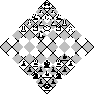 Starting setup for Minotaur Chess